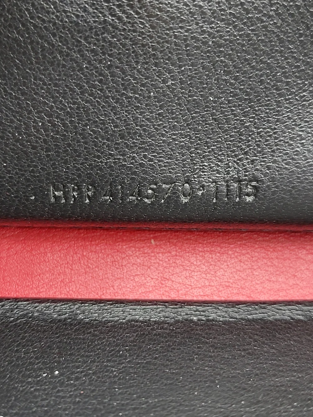 YVES SAINT LAURENT Ysl Line Calfskin Leather Cerise Long Wallet.Authentic w/COA.